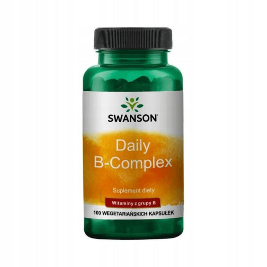 Swanson Daily B Complex 100 kaps witaminy z grupy B