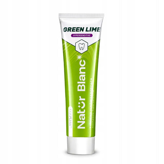 SYLVECO Natur Blanc Pasta do zębów GREEN LIME łagodząca nadwrażliwość zębów