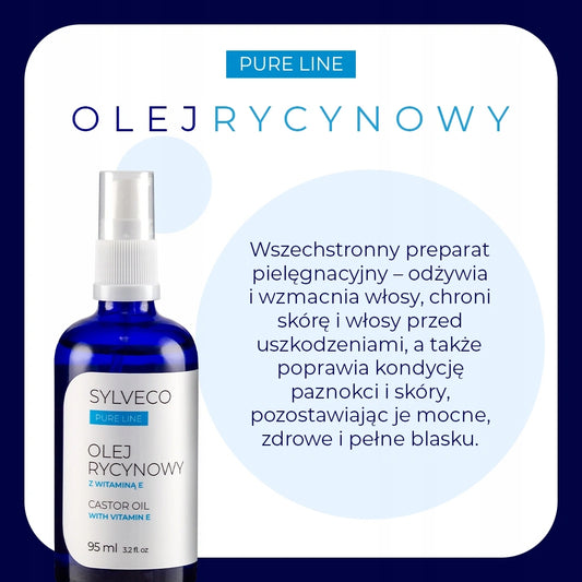 Olejek rycynowy SYLVECO PURE LINE