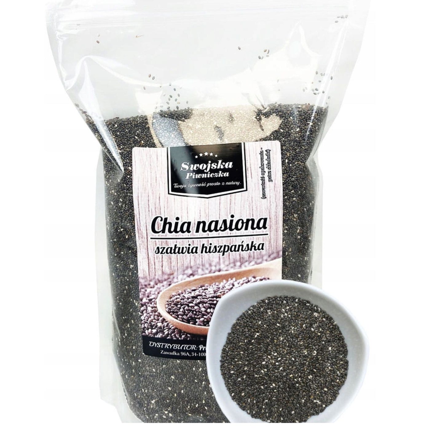 Nasiona Chia 250g szalwia hiszpanska