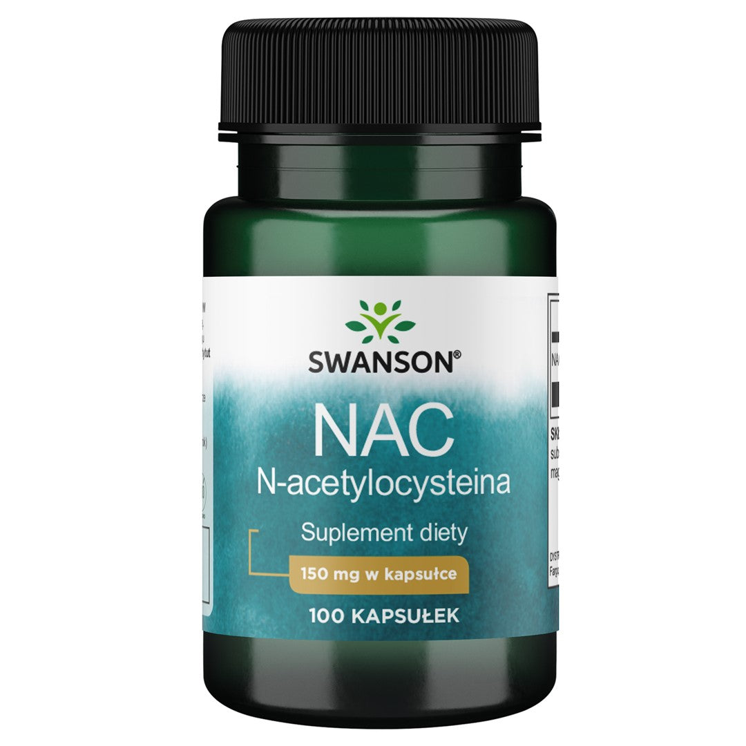 NAC N-acetylocysteina 150mg 100kaps SWANSON