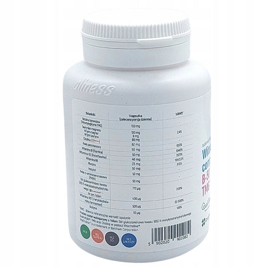 Witamina B-50 Methyl TMG PLUS 100 kaps. Aliness