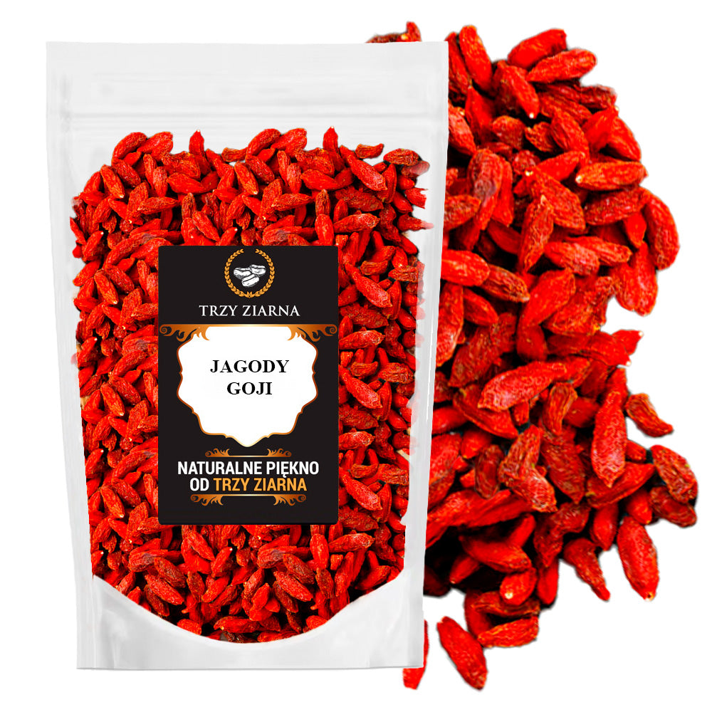 JAGODY GOJI 200g antyoksydacja, odporność, pamięć