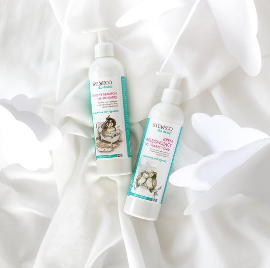 Szampon i płyn do kąpieli 2w1 od 1. dni życia Sylveco dla dzieci 300 ml