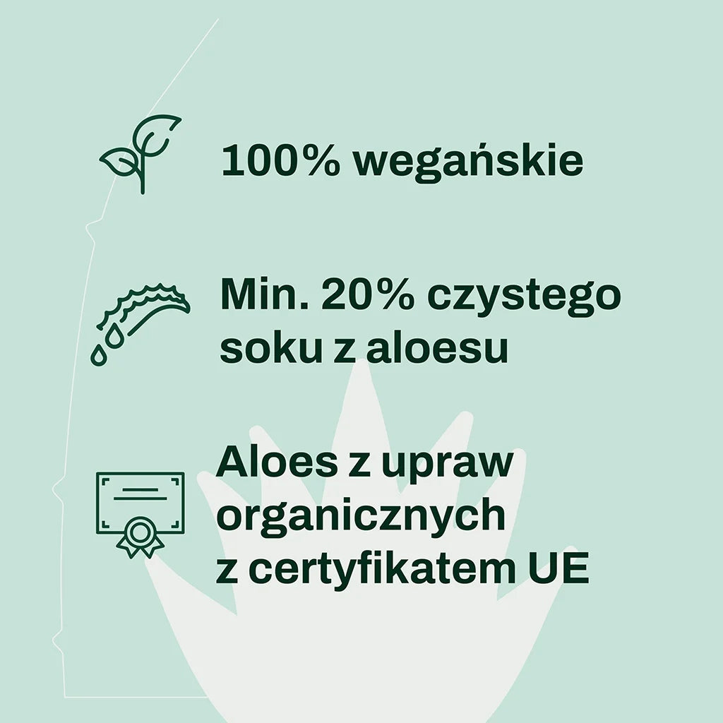 ALOESOVE Żel aloesowy 3 w 1 – skóra wrażliwa, podrażnienia, regeneracja