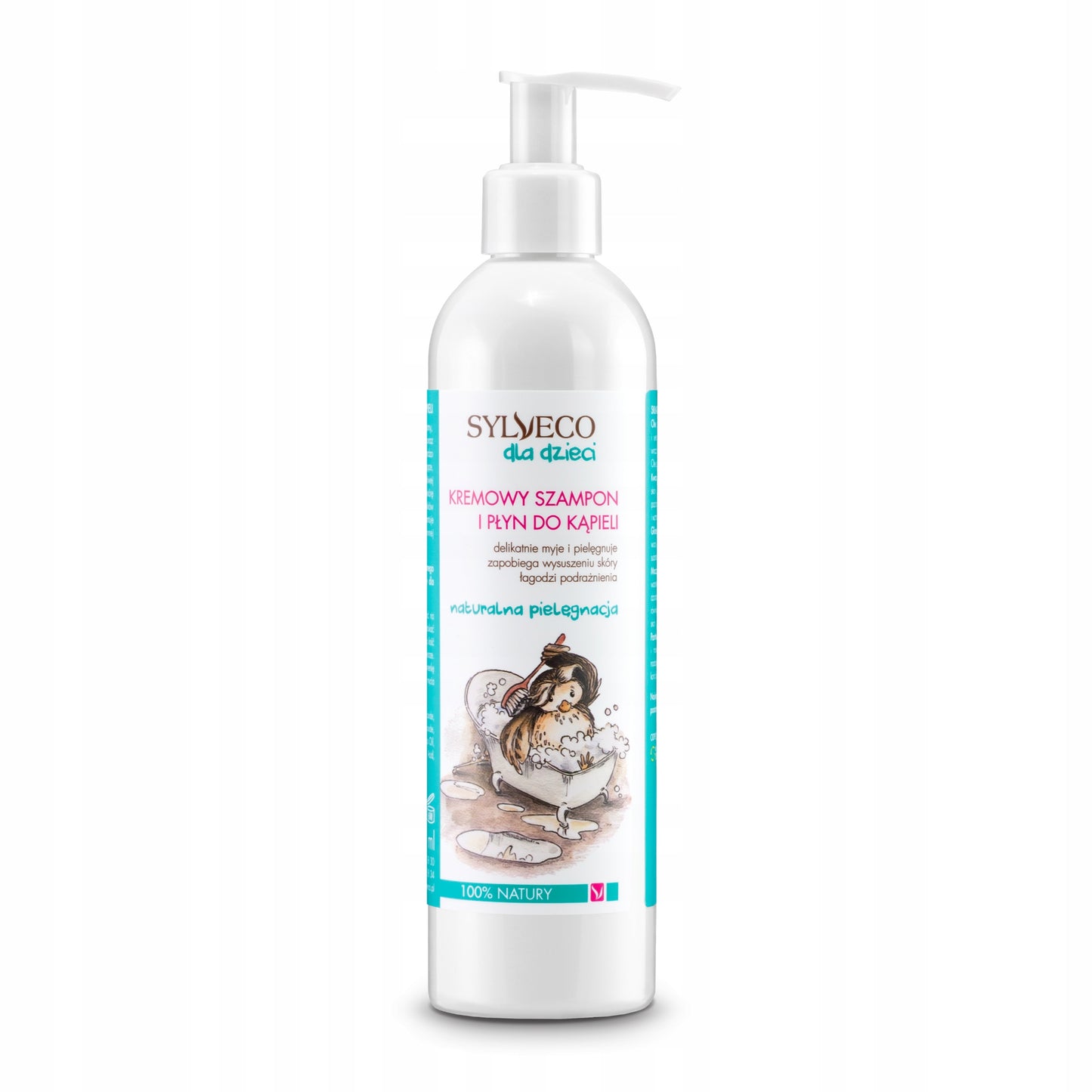 Szampon i płyn do kąpieli 2w1 od 1. dni życia Sylveco dla dzieci 300 ml