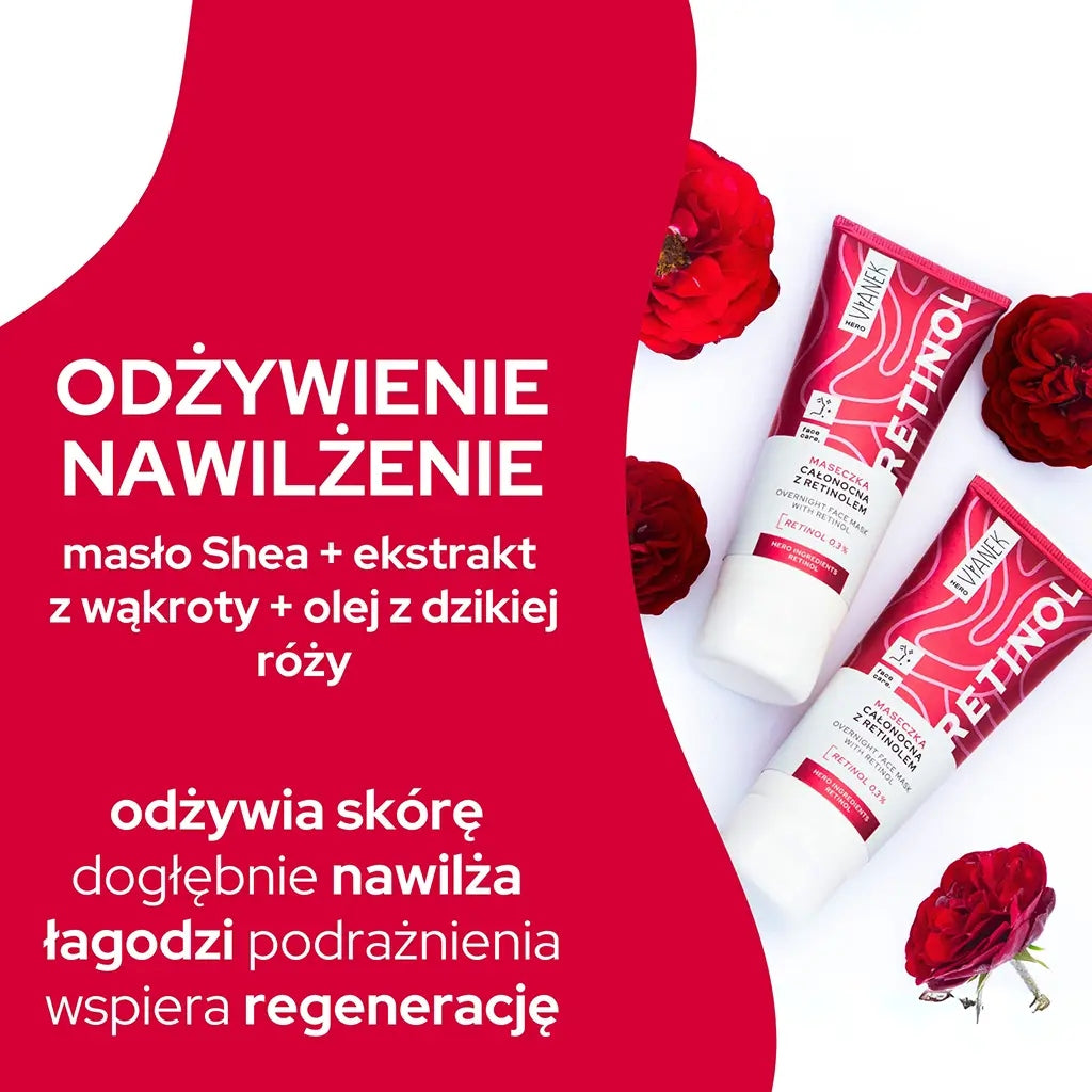 VIANEK HERO Maseczka całonocna z retinolem 75 ml