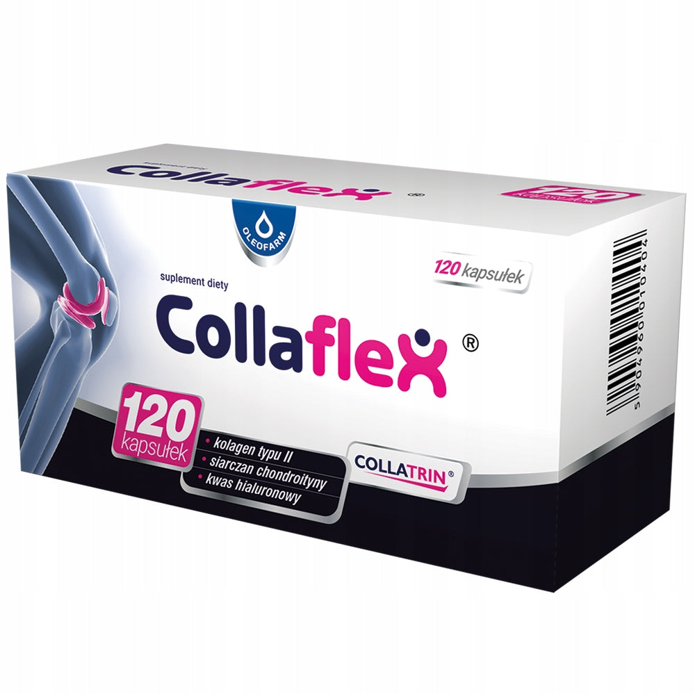 Collaflex 120 kaps. Oleofarm na stawy 11/2027