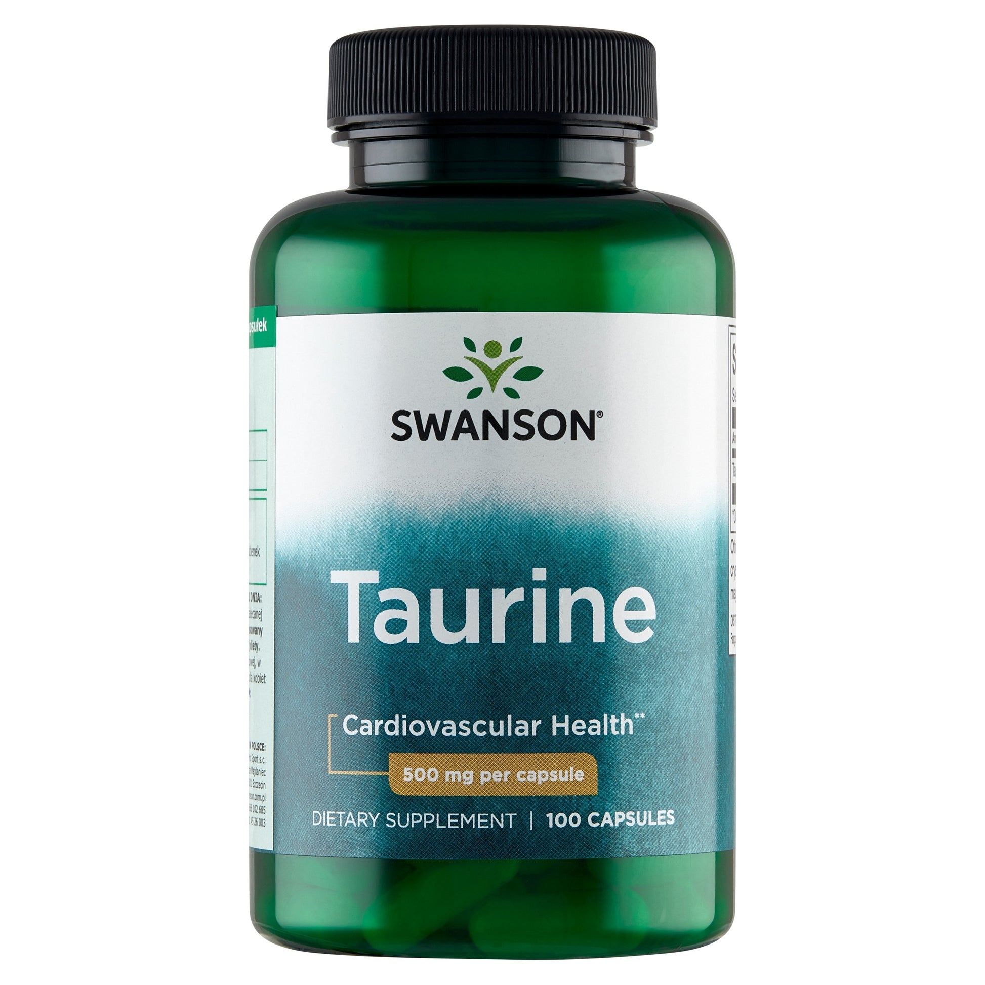 Swanson Tauryna 500mg 100 kapsułek