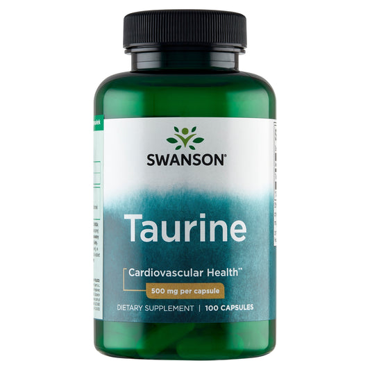 Swanson Tauryna 500mg 100 kapsułek