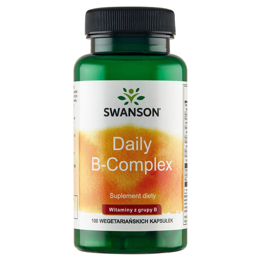 Swanson Daily B Complex 100 kaps witaminy z grupy B