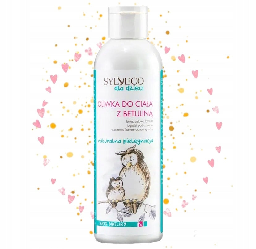 SYLVECO Oliwka do ciała z betuliną dla dzieci 200 ml