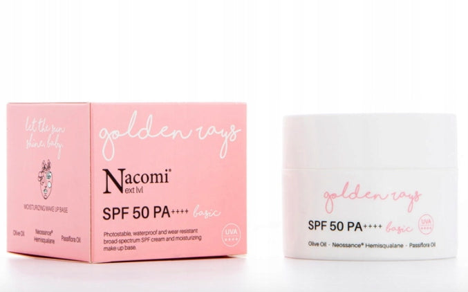 Nacomi Next Level Lekki krem z SPF 50 Basic 50 ml