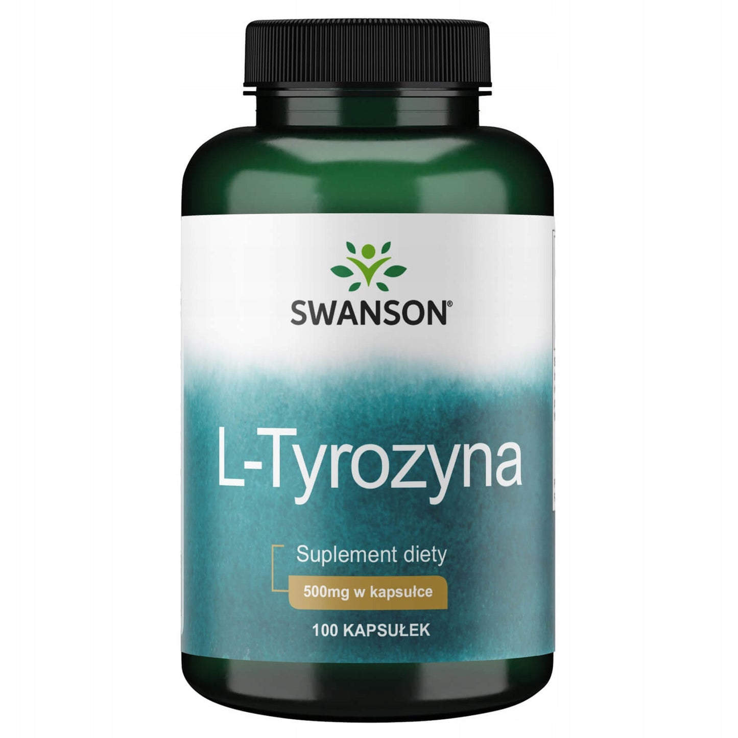 Swanson L-Tyrozyna 500mg (100kaps) tarczyca, metabolizm, układ nerwowy