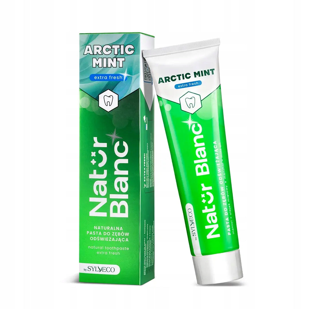 SYLVECO Natur Blanc Pasta do zębów ARCTIC MINT odświeżająca 100ml