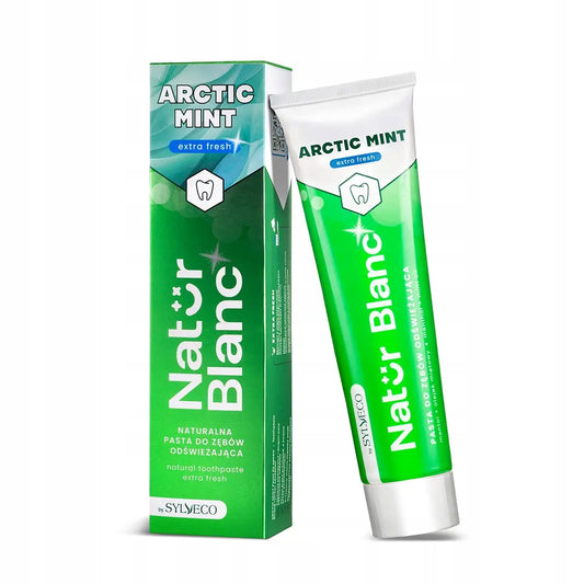 SYLVECO Natur Blanc Pasta do zębów ARCTIC MINT odświeżająca 100ml