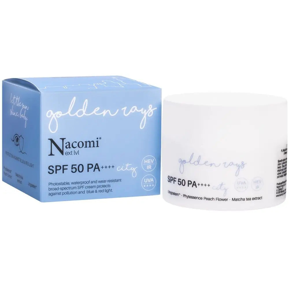 Krem SPF 50 UV City 50ml Nacomi Next Level Lekki krem ochronny