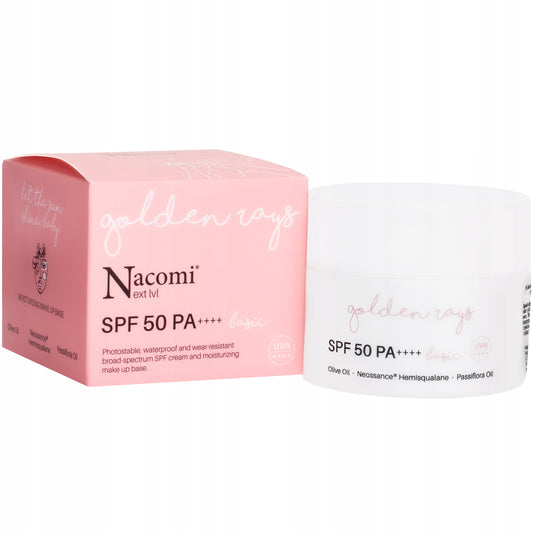 Nacomi Next Level Lekki krem z SPF 50 Basic 50 ml