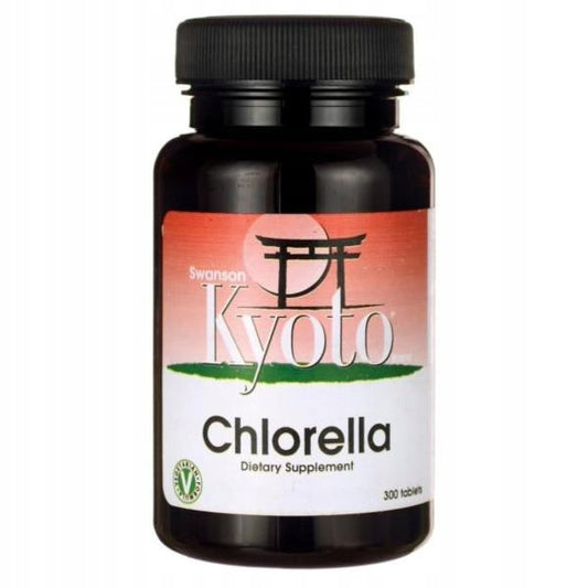 Tabletki Swanson Kyoto chlorella 300 tabletek
