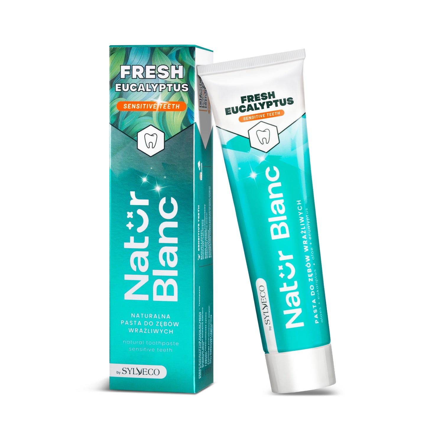 Sylveco Natur Blanc pasta do zębów dla wrażliwych zębów Eucalyptus 100 ml