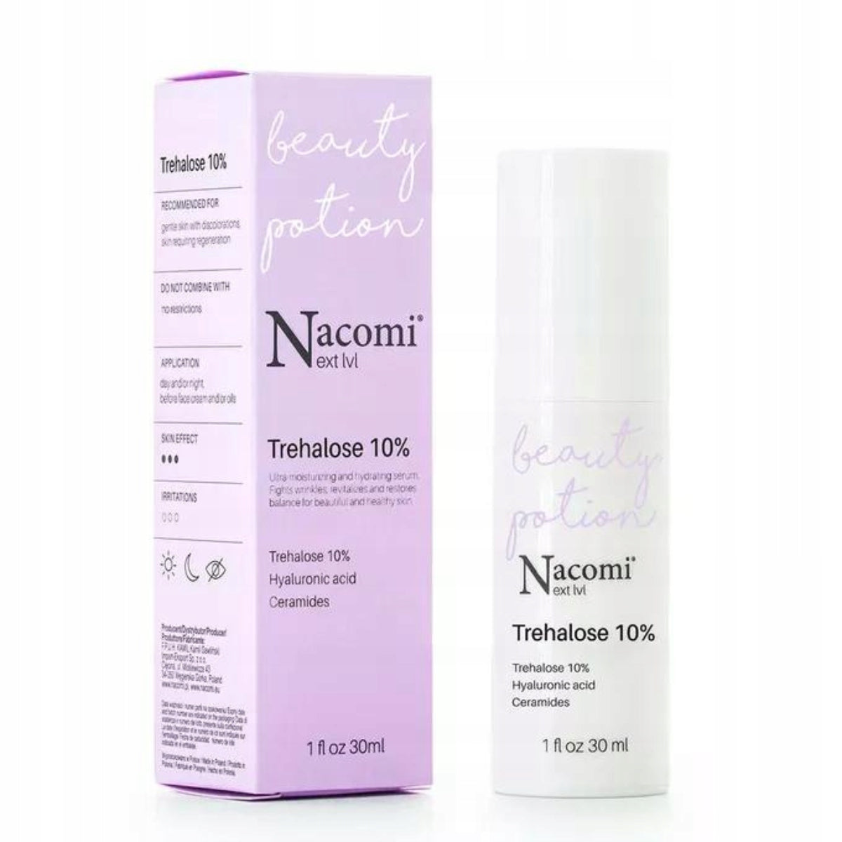 Nacomi Next LVL Trehaloza 10%, serum wielozadaniowe, 30 ml
