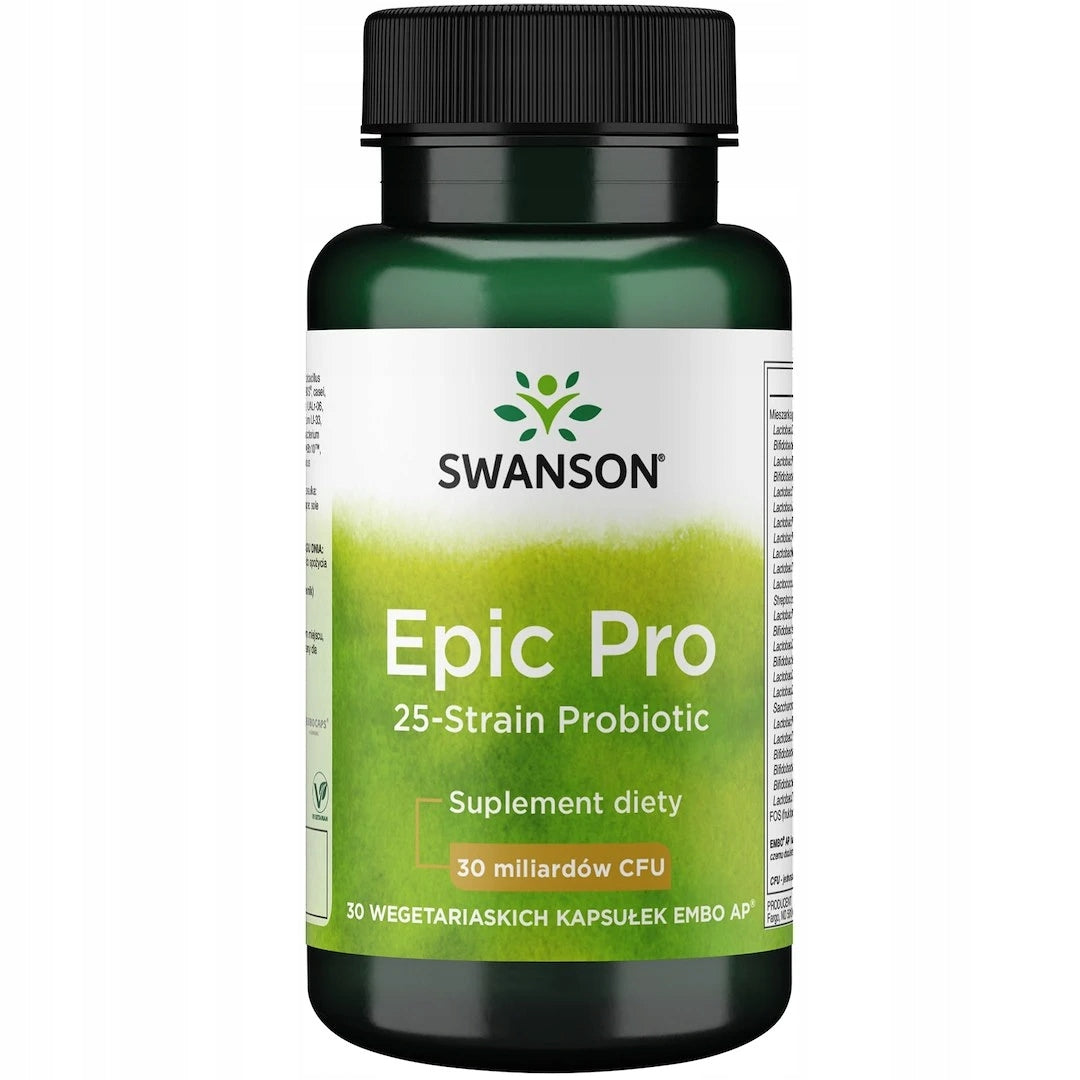 SWANSON Epic Pro-25 Probiotyk 25 Szczepów 30mld CFU