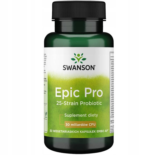 SWANSON Epic Pro-25 Probiotyk 25 Szczepów 30mld CFU