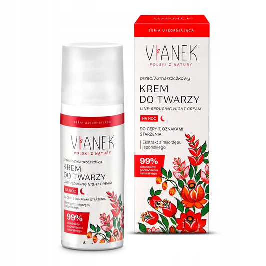 VIANEK Przeciwzmarszczkowy krem do twarzy na noc 50 ml