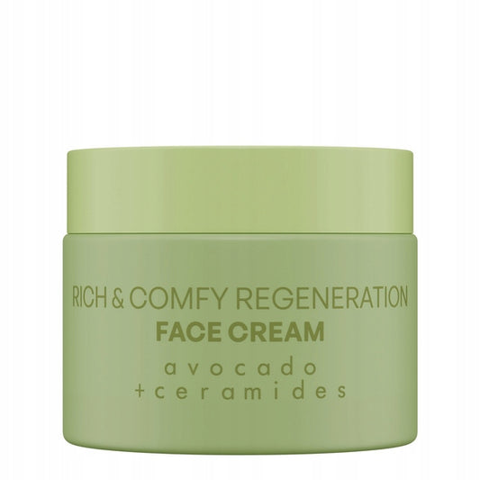 Nacomi Rich & Comfy Regenerujący krem do twarzy Avocado, ceramidy 40 ml