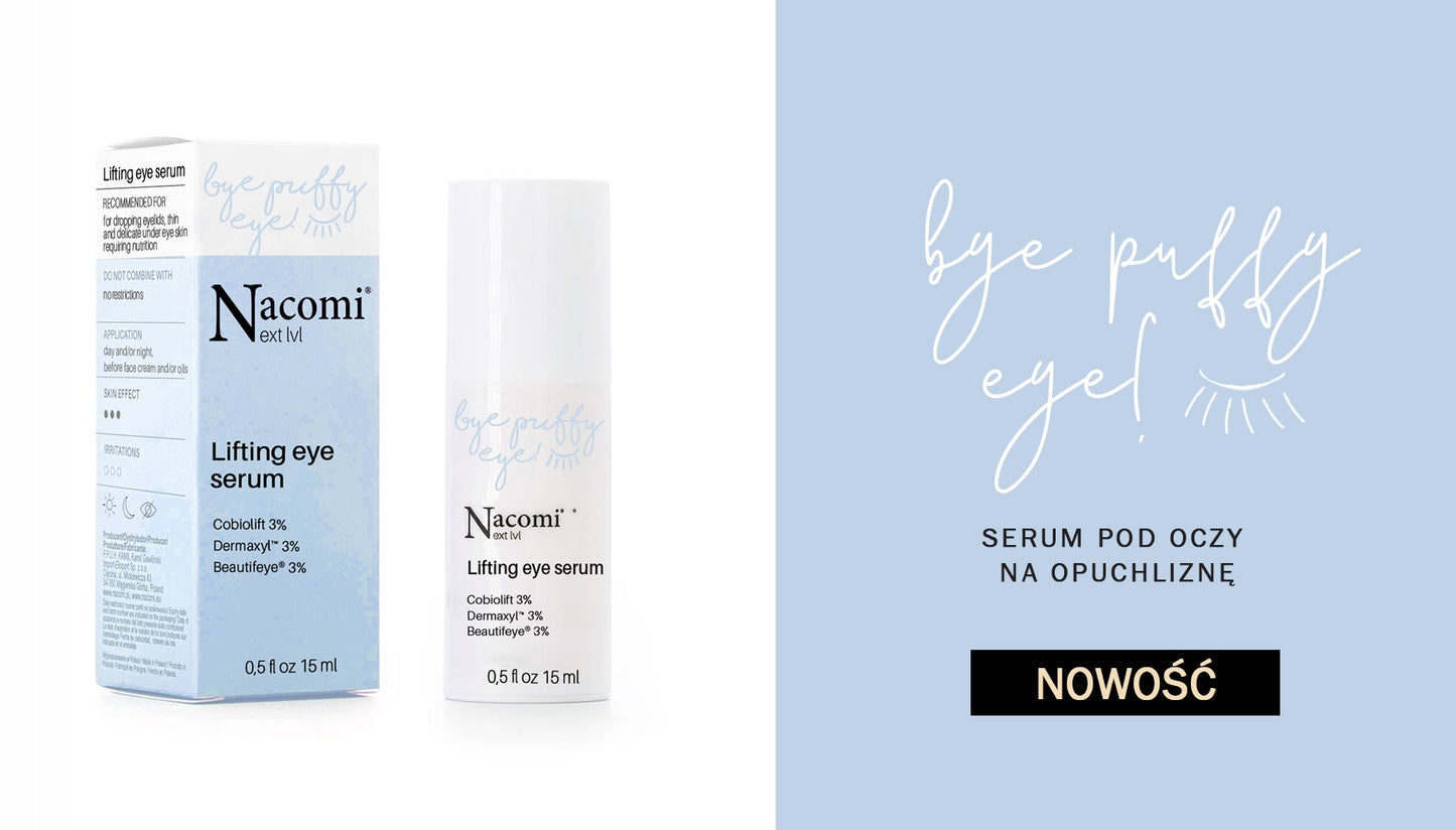 Nacomi Next Level Liftingujące serum pod oczy 15ml