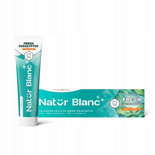 Sylveco Natur Blanc pasta do zębów dla wrażliwych zębów Eucalyptus 100 ml