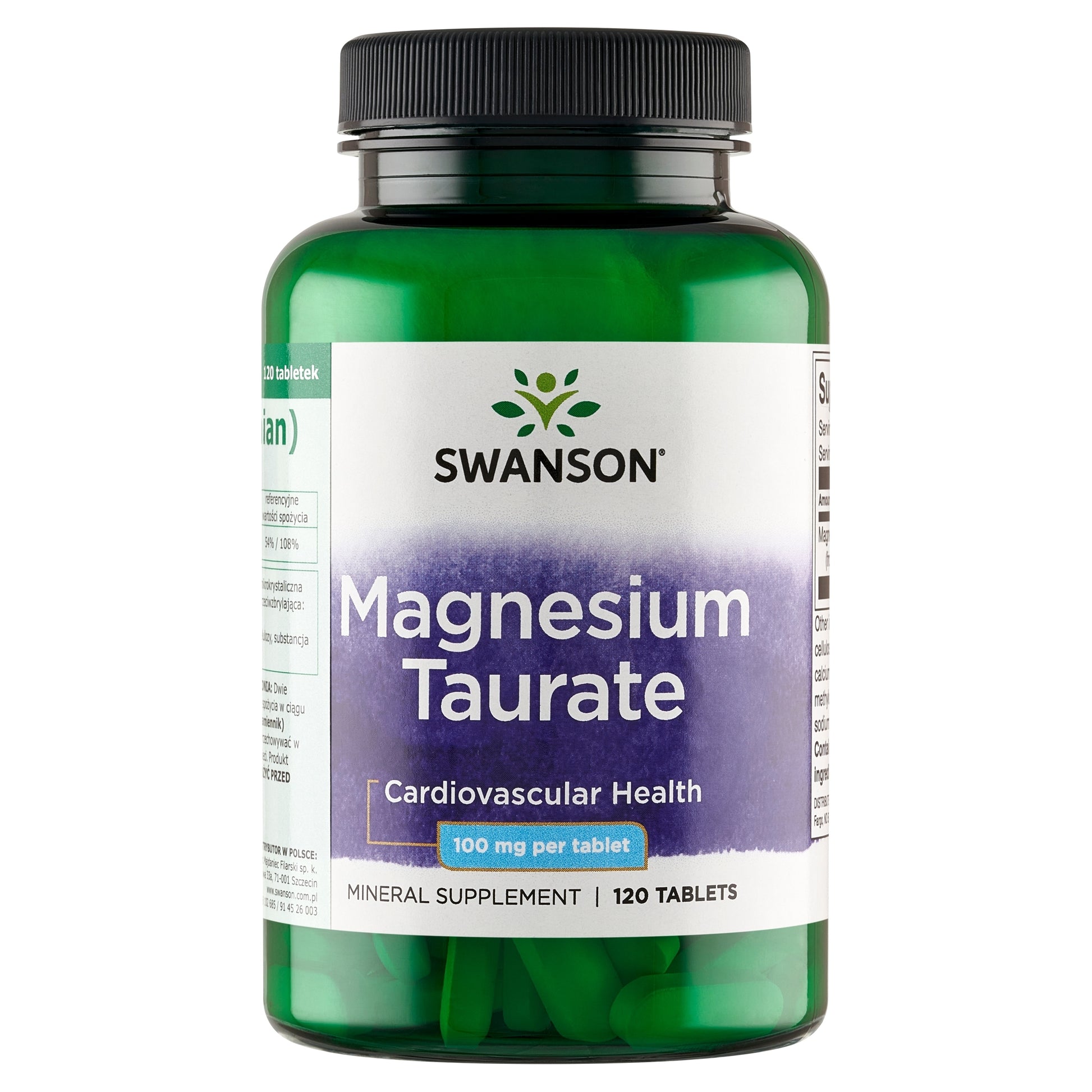 Swanson Taurynian Magnezu 120 tabletek