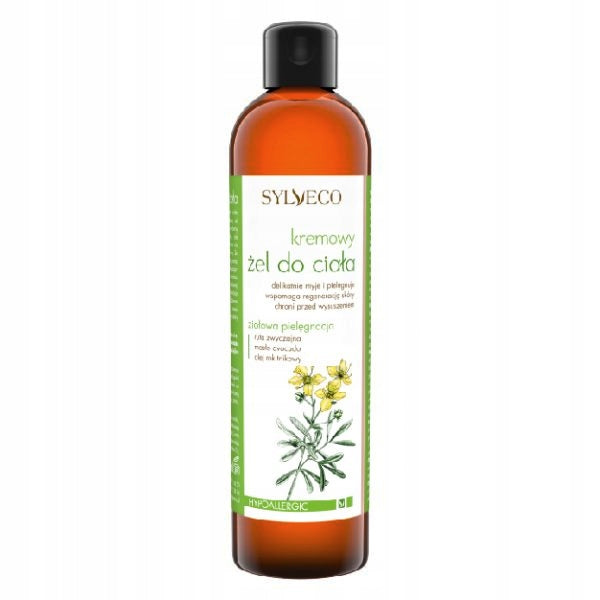 Sylveco creamy body gel bath shower verbena 300 ml