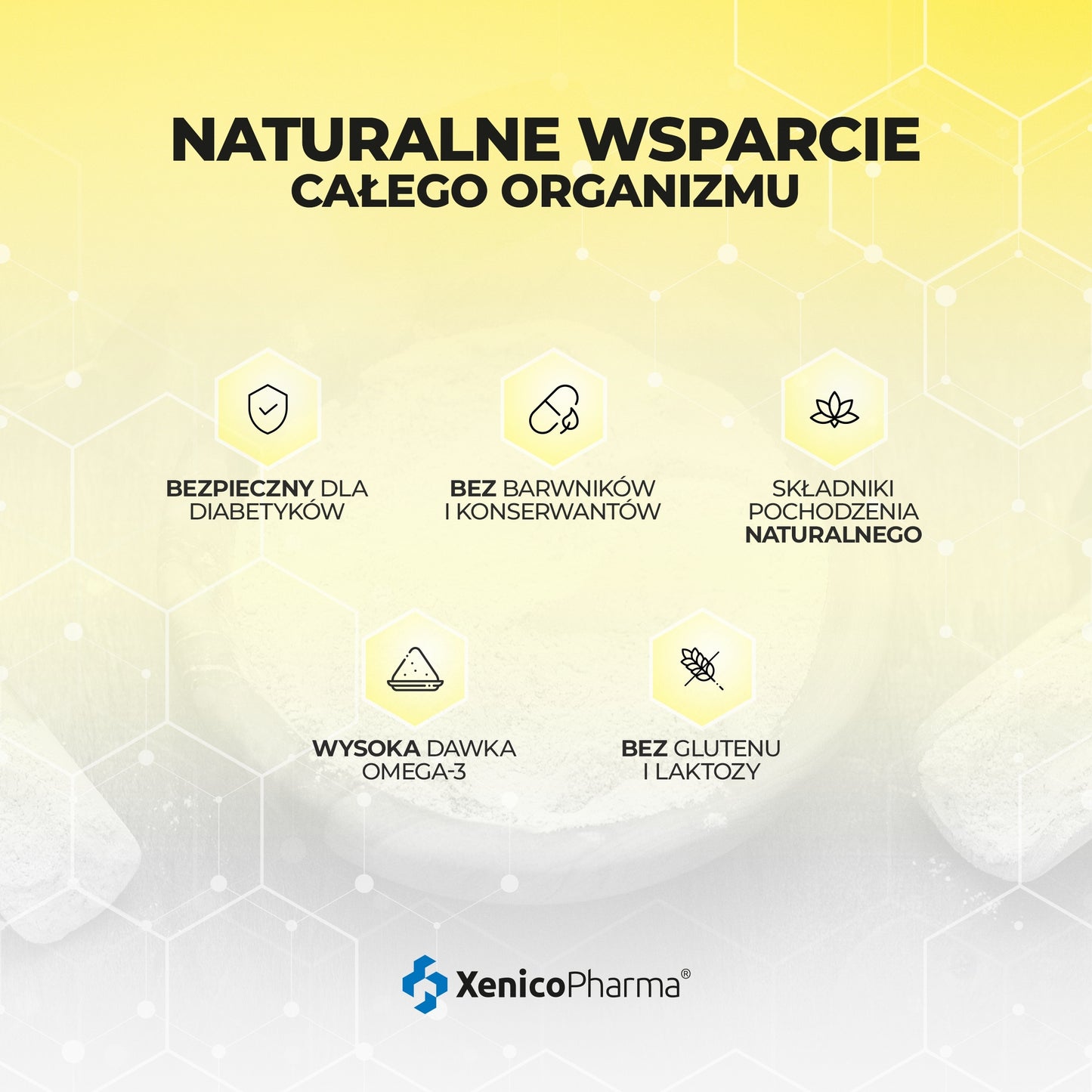 Omega3 Bio + D2000 60 kapsułek XenicoPharma