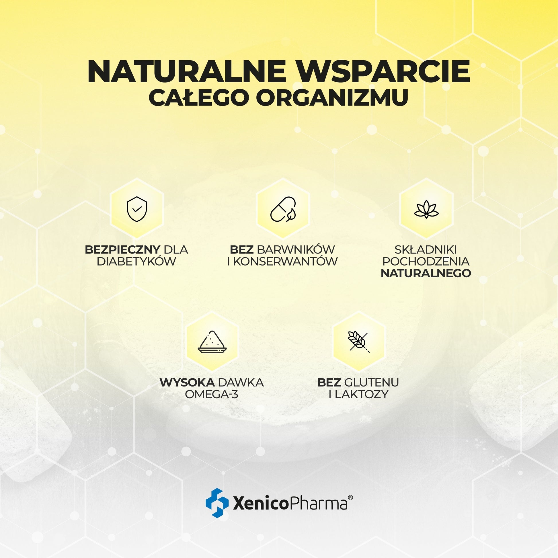 Omega3 Bio + D2000 60 kapsułek XenicoPharma