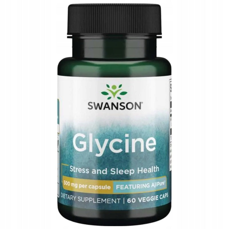 Glicyna Glycine 500 mg Swanson 60 kaps Swanson