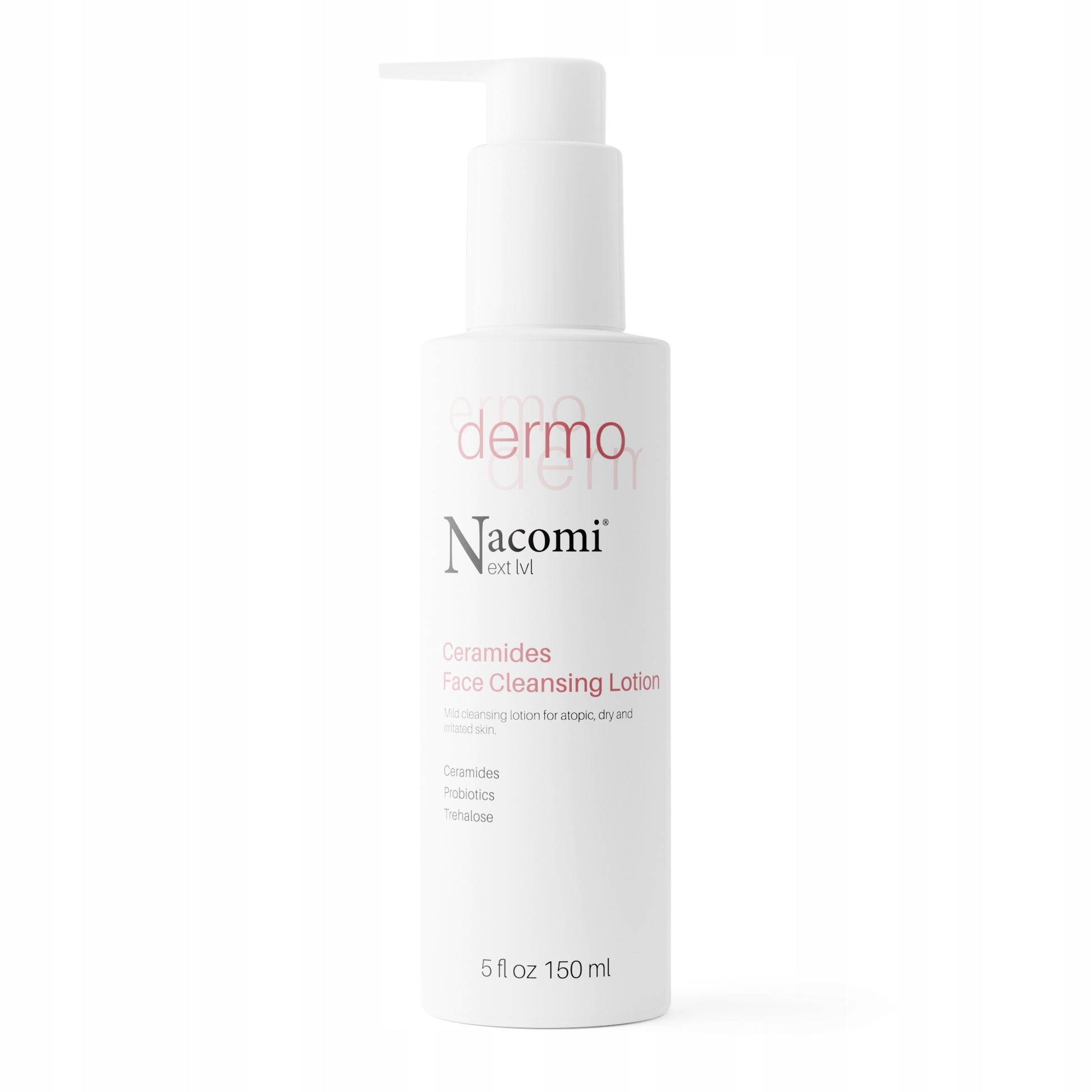 Nacomi Next Level Dermo łagodna emulsja do cery atopowej i suchej 150 ml