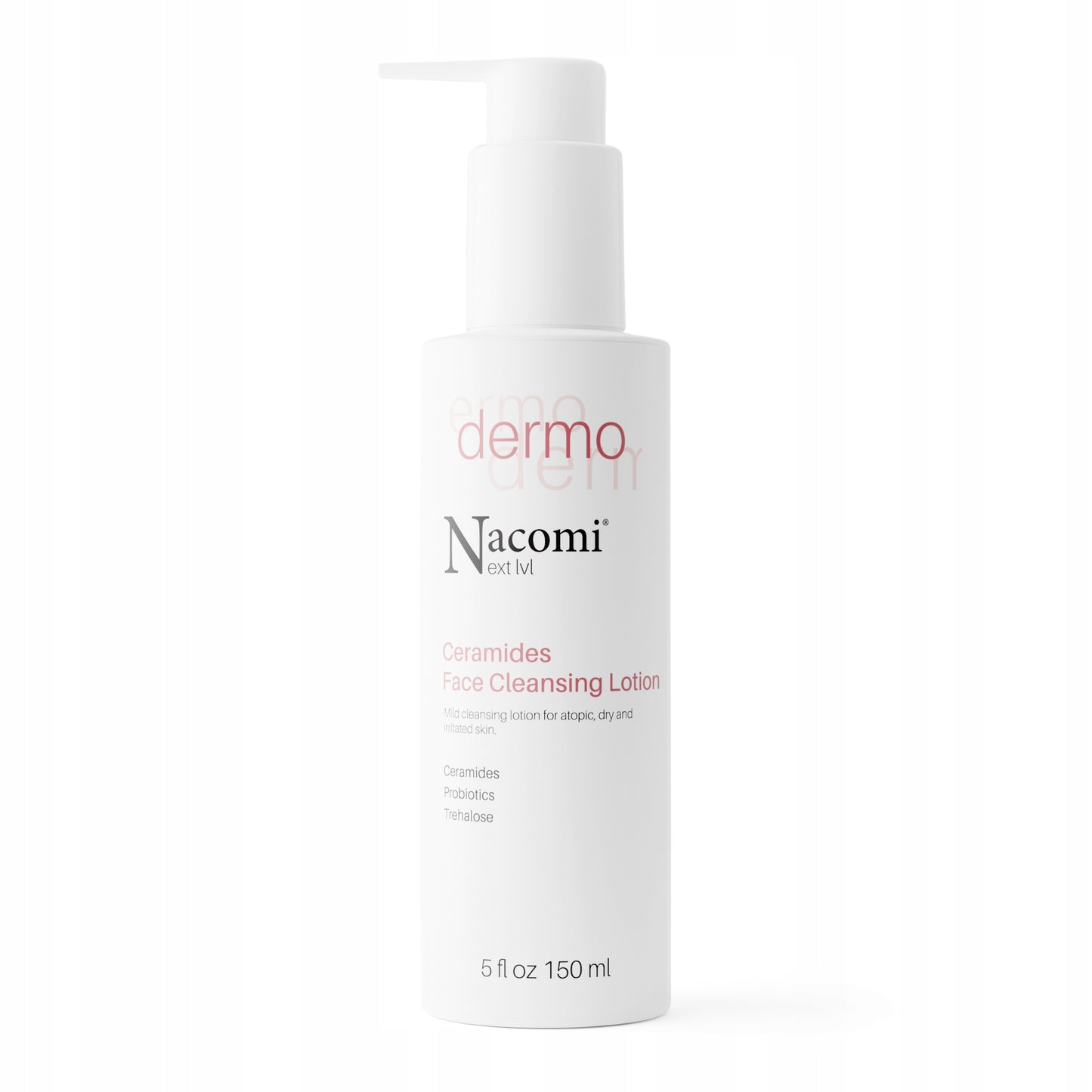 Nacomi Next Level Dermo łagodna emulsja do cery atopowej i suchej 150 ml
