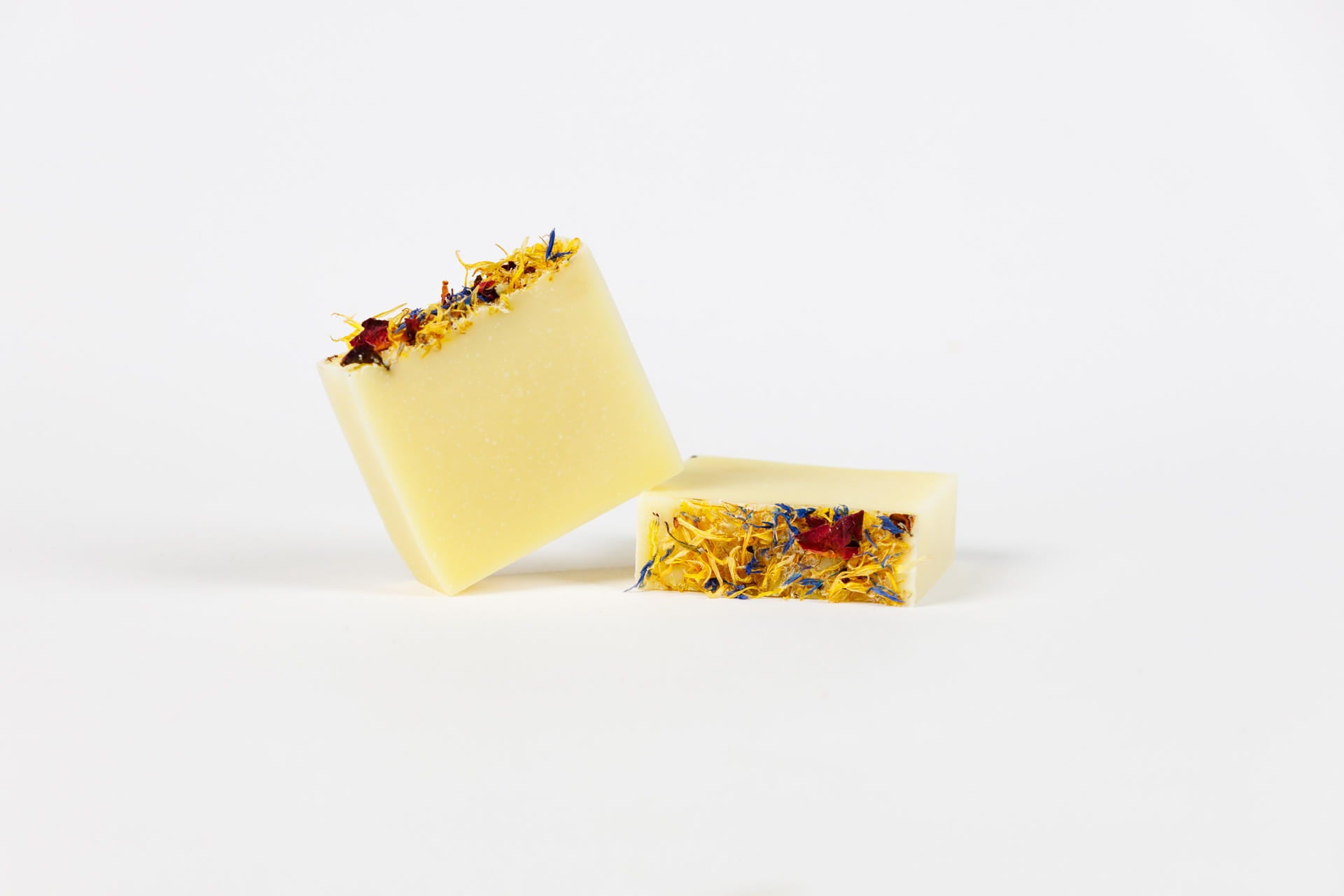 NATURALNE MYDŁO FLOWER POWER W KOSTCE KOSTKA 100g SŁOMIANA PRACOWNIA