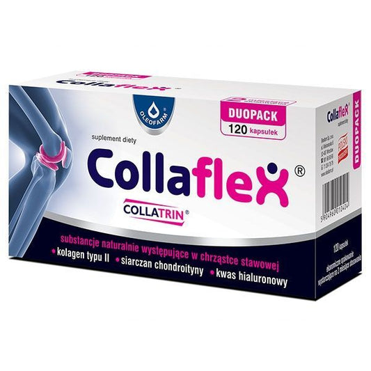 Collaflex 120 kaps. Oleofarm na stawy 11/2027