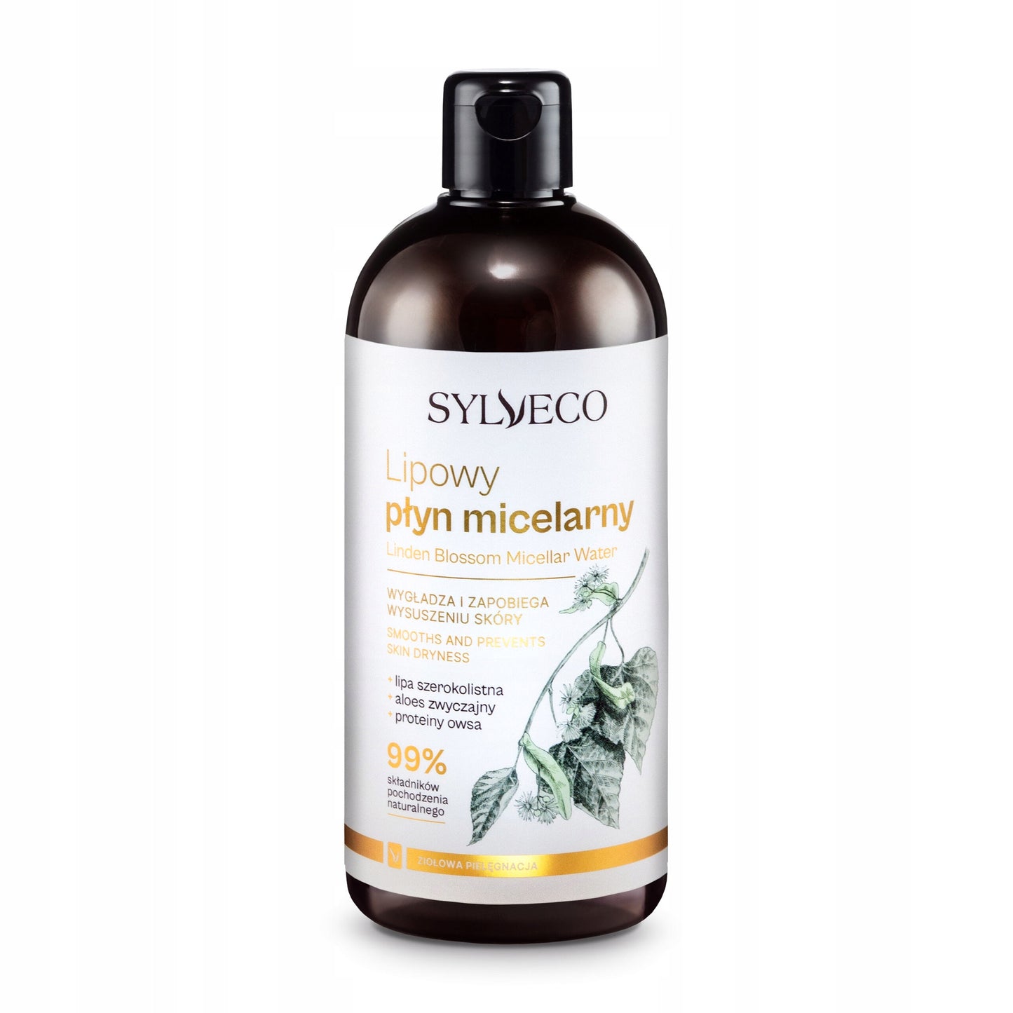 SYLVECO Lipowy płyn micelarny 400 ml koi i nawilża kosmetyki naturalne