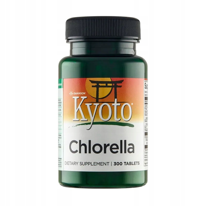 Tabletki Swanson Kyoto chlorella 300 tabletek