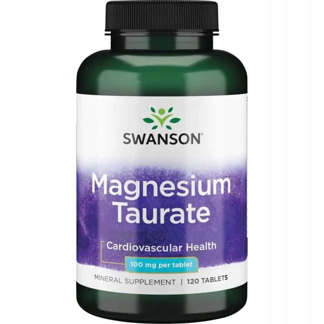 Swanson Taurynian Magnezu 120 tabletek