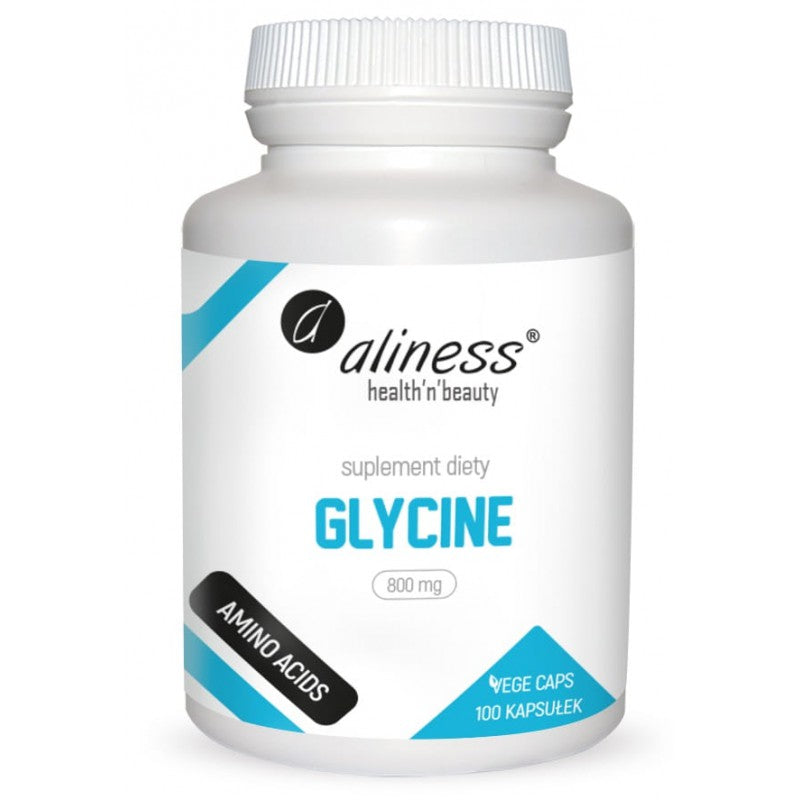 Glicyna 800 mg 100 kaps Aliness