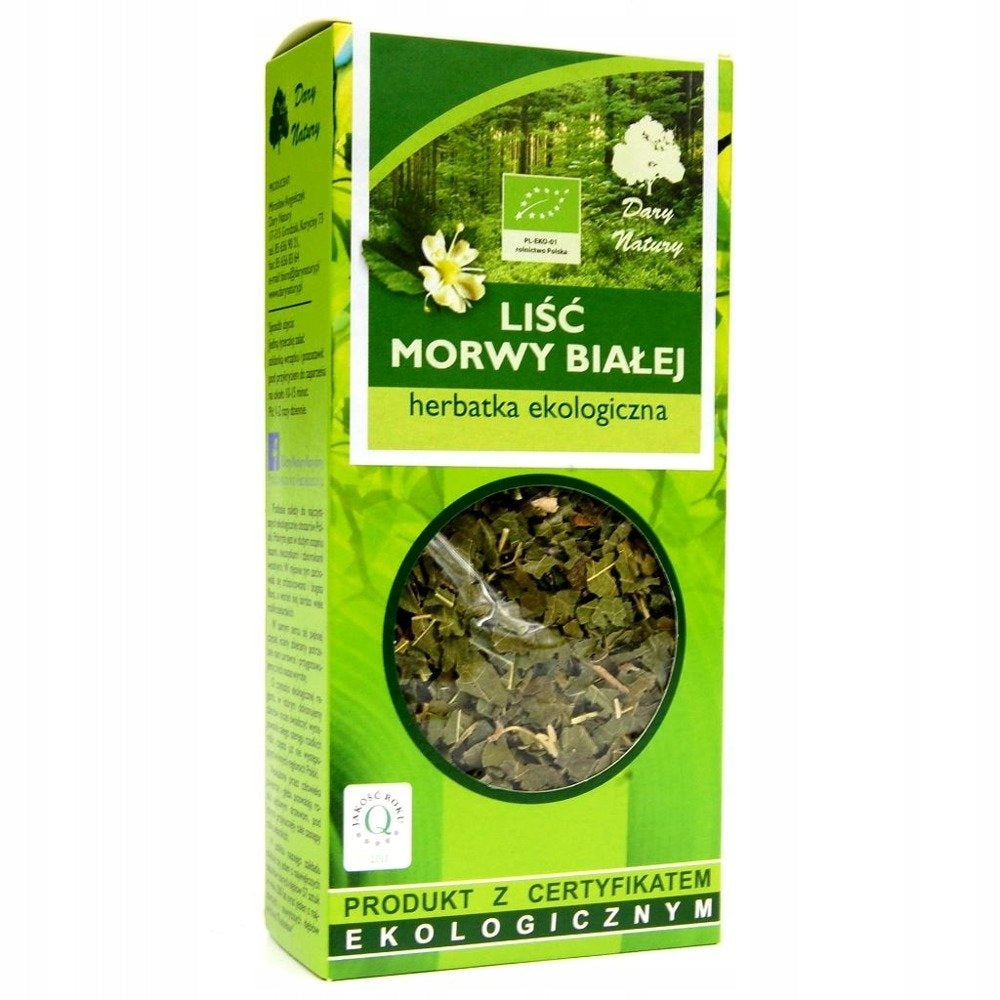 Liść Morwy Białej herbatka ekologiczna ziołowa 50 g