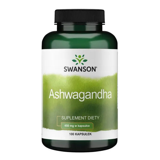Swanson Ashwagandha 450 mg 100 kapsulek