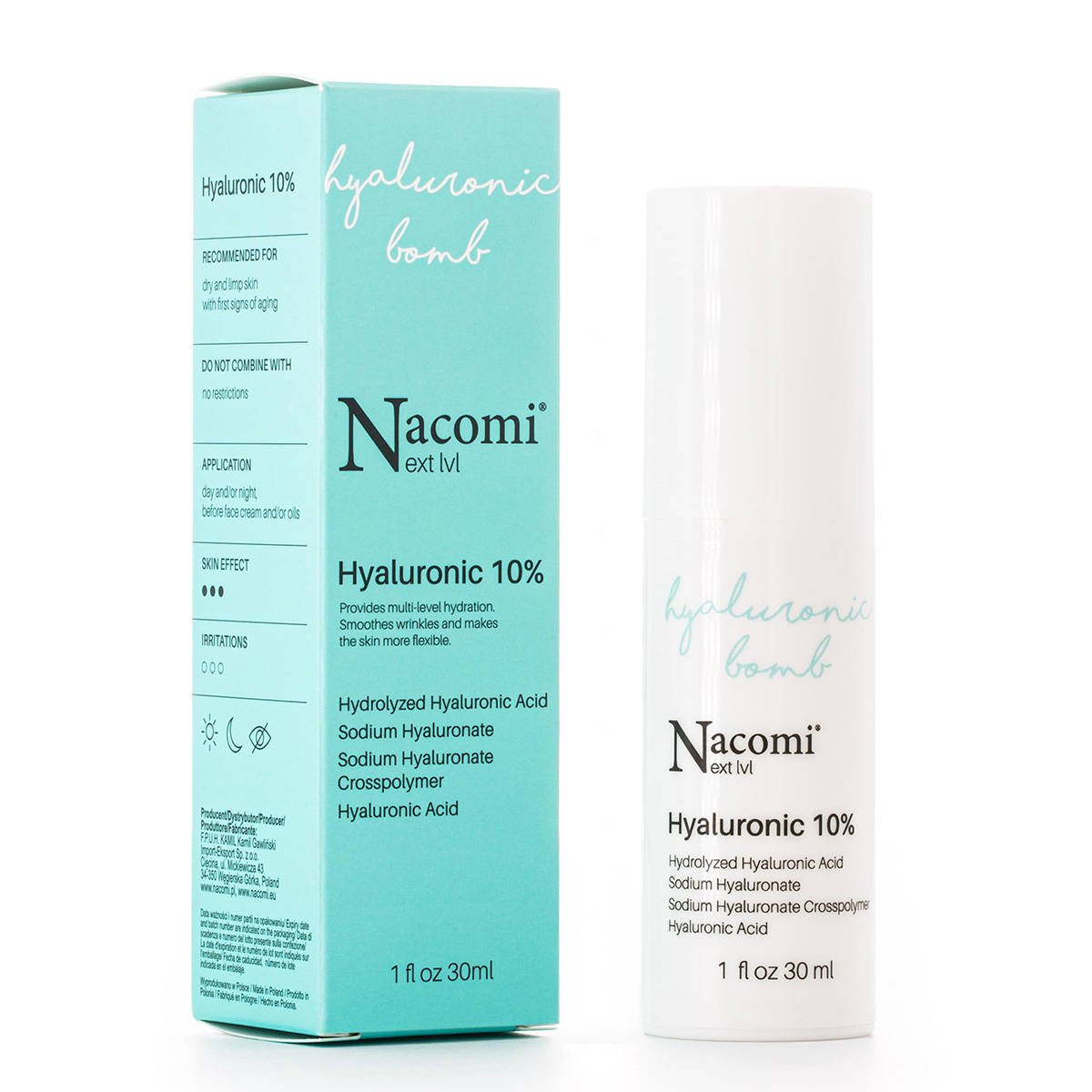 Nacomi Next Lvl Serum z Kwasem Hialuronowym 10% 30ml