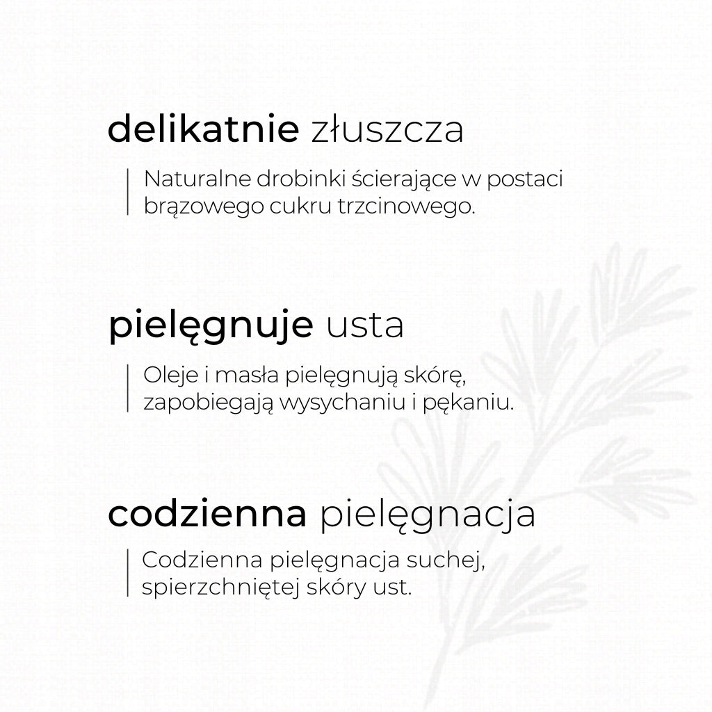 SYLVECO Odżywcza pomadka z peelingiem kojąca regenerująca