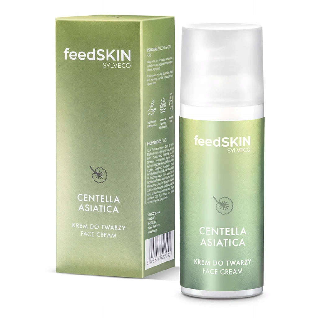 FEEDSKIN Odżywczy krem z wąkrotą azjatycką CICA