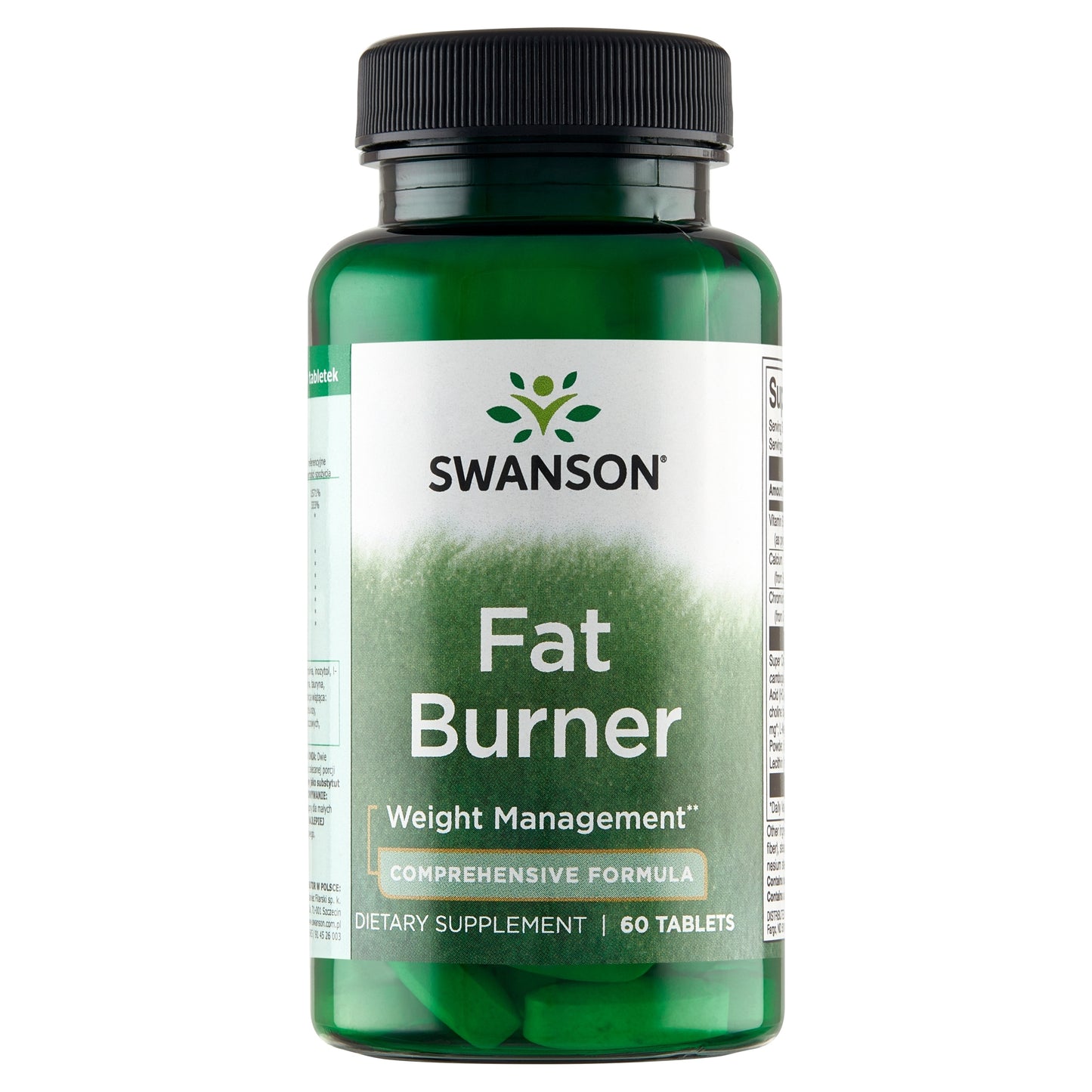 Swanson Fat Burner odchudzanie, redukcja, spalanie tabletki 60 szt.